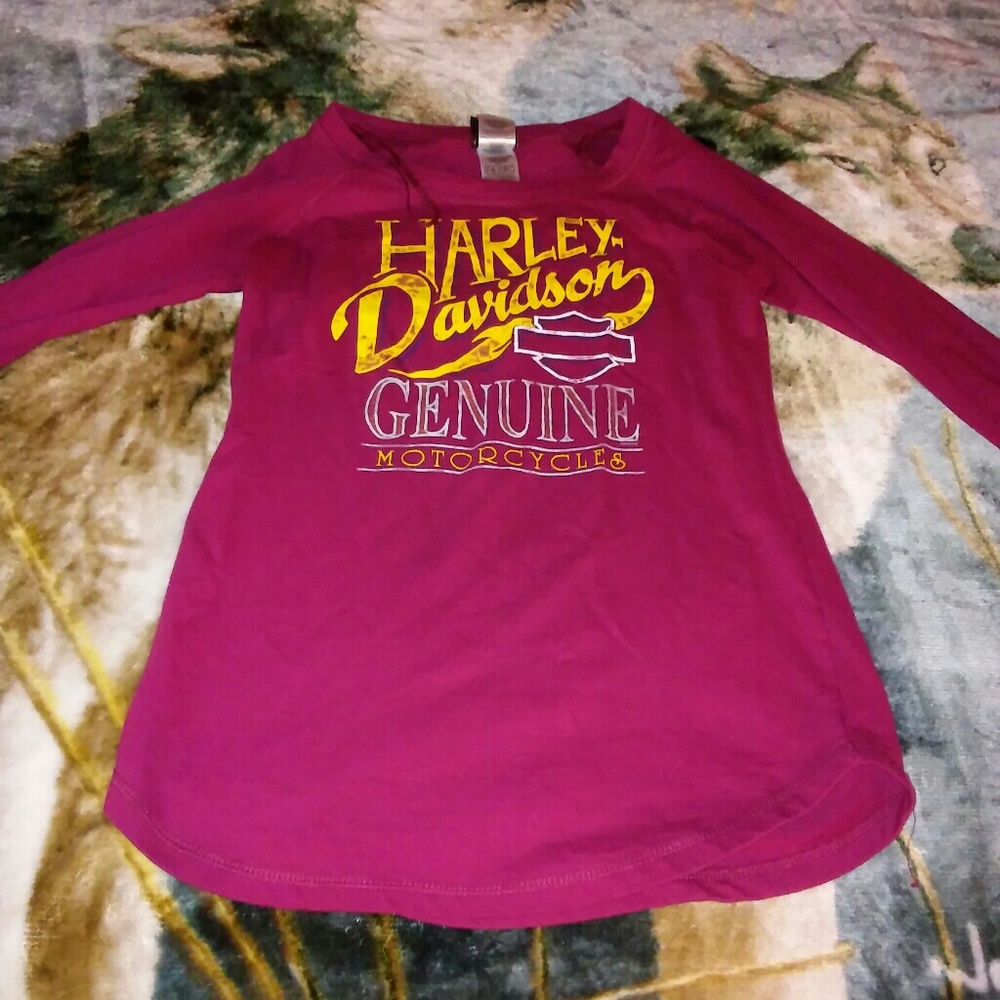 Donating soon!! Harley Davidson long sleeved shirt